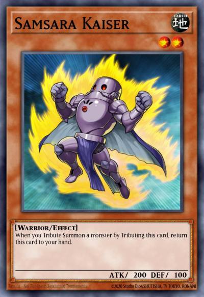 Samsara Kaiser Common SDDE-EN003 The Dark Emperor Structure Deck Yugioh card