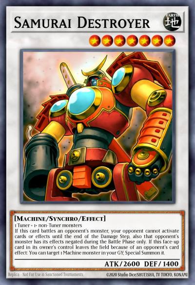 Samurai Destroyer Rare CIBR-EN081 Circuit Break Yugioh card