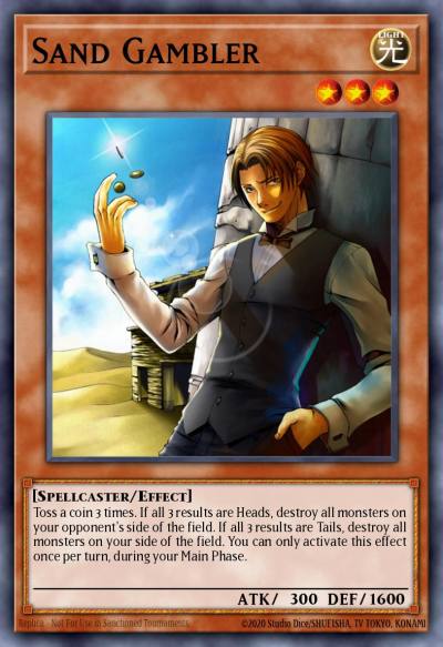 Sand Gambler Common AST-069 Ancient Sanctuary Yugioh card