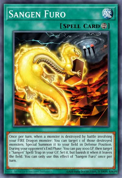 Sangen Furo Common MP25-EN418 2025 Mega-Pack Tin Yugioh card