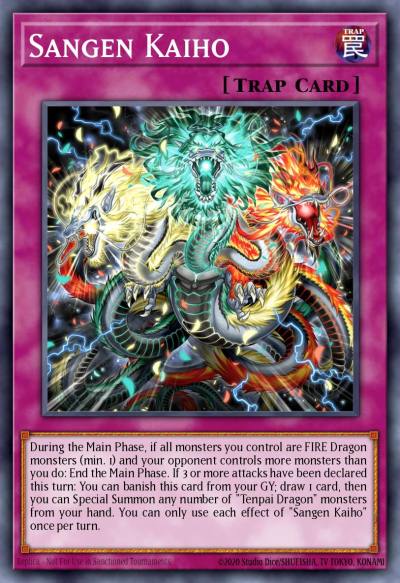 Sangen Kaiho Common MP25-EN395 2025 Mega-Pack Tin Yugioh card