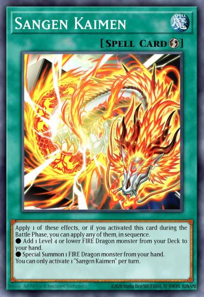 Sangen Kaimen Common MP25-EN359 2025 Mega-Pack Tin Yugioh card
