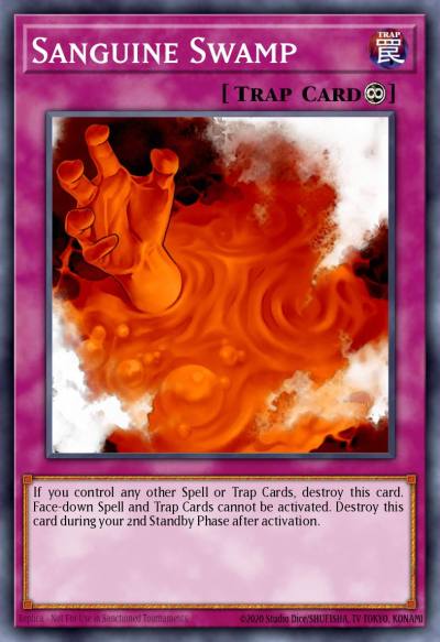 Sanguine Swamp Common LODT-EN077 Light of Destruction Yugioh card