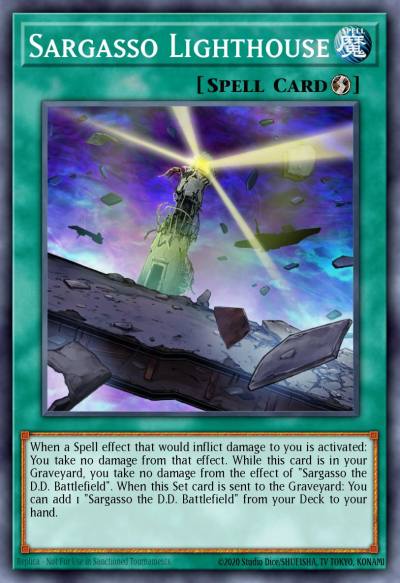 Sargasso Lighthouse Common JOTL-EN062 Judgment of the Light Yugioh card