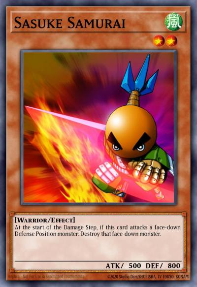 Sasuke Samurai Rare DB2-EN216 Dark Beginning 2 Yugioh card