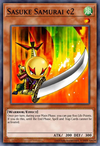 Sasuke Samurai #2 Common DCR-059 Dark Crisis Yugioh card
