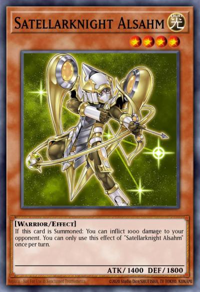 Satellarknight Alsahm Super Rare DUEA-EN021 Duelist Alliance Yugioh card
