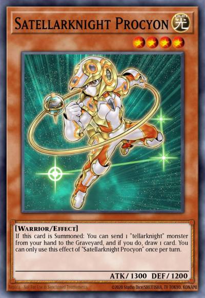 Satellarknight Procyon Common MP15-EN147 2015 Mega-Tin Mega Pack Yugioh card
