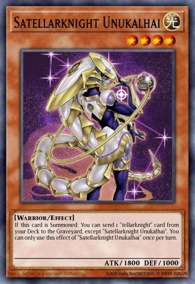 Satellarknight Unukalhai Common MP15-EN077 2015 Mega-Tin Mega Pack Yugioh card