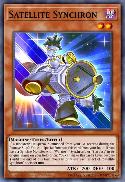 Satellite Synchron Super Rare LED6-EN025 Legendary Duelists Magical Hero Yugioh card