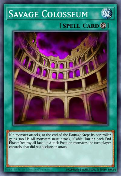 Savage Colosseum Common LC5D-EN252 Legendary Collection 5Ds Mega Pack Yugioh card