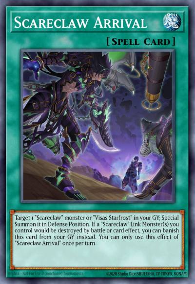 Scareclaw Arrival Ultra Rare MP23-EN097 25th Anniversary Tin Dueling Heroes Mega Pack Yugioh card