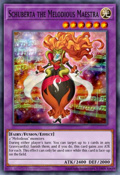 Schuberta the Melodious Maestra Rare CROS-EN039 Crossed Souls Yugioh card