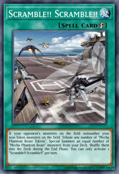 Scramble Scramble Ultra Rare MP14-EN037 2014 Mega-Tin Mega Pack Yugioh card