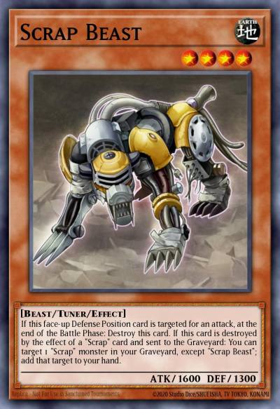 Scrap Beast Common AP04-EN020 Astral Pack Four Yugioh card