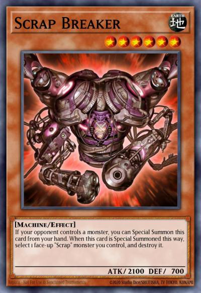 Scrap Breaker Common OP16-PT029 OTS Tournament Pack 16 (POR) Yugioh card