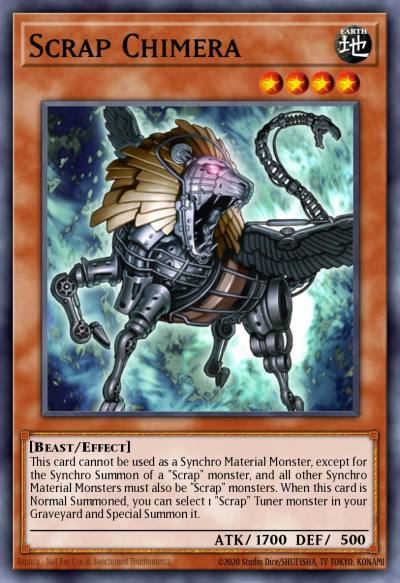 Scrap Chimera Super Rare DREV-EN019 Duelist Revolution Yugioh card