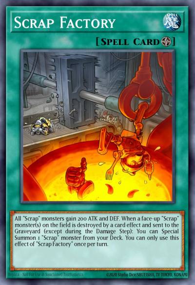 Scrap Factory Common OP09-PT035 OTS Tournament Pack 9 (POR) Yugioh card