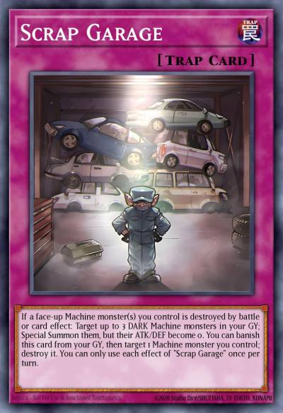 Scrap Garage New BLMM-EN030 Battles of Legend Monster Mayhem Yugioh card