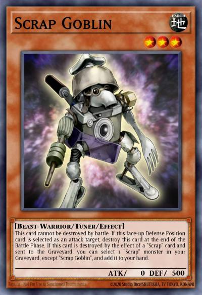 Scrap Goblin Ultra Rare BLTR-EN059 Battles of Legend Terminal Revenge Yugioh card