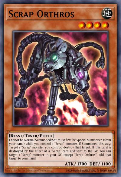Scrap Orthros Ultra Rare DUOV-EN067 Duel Overload Yugioh card