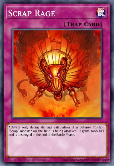 Scrap Rage Common DREV-EN070 Duelist Revolution Yugioh card