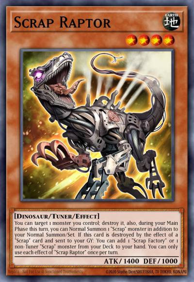Scrap Raptor Ultra Rare MP22-EN067 2022 Tin of the Pharaohs Gods Yugioh card