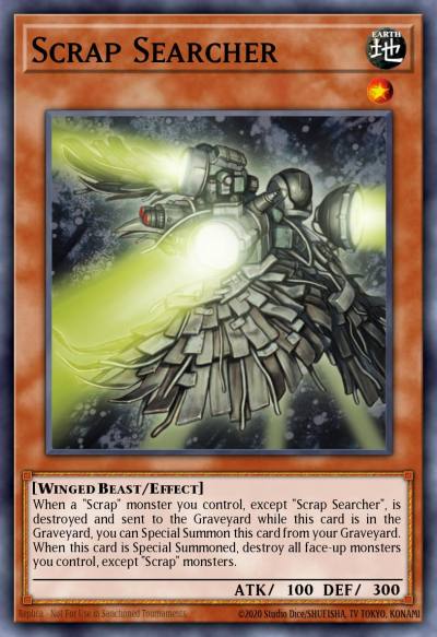 Scrap Searcher Common STBL-EN025 Starstrike Blast Yugioh card
