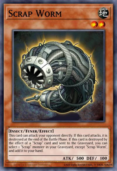 Scrap Worm Common OP16-PT027 OTS Tournament Pack 16 (POR) Yugioh card