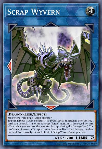 Scrap Wyvern Super Rare CHIM-ENSE1 Chaos Impact Special Edition Yugioh card