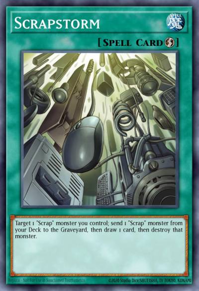 Scrapstorm Common AP04-EN026 Astral Pack Four Yugioh card