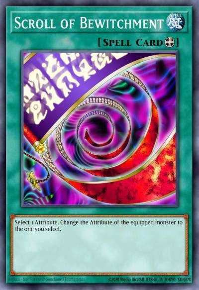 Scroll of Bewitchment Common DB1-EN243 Dark Beginning 1 Yugioh card