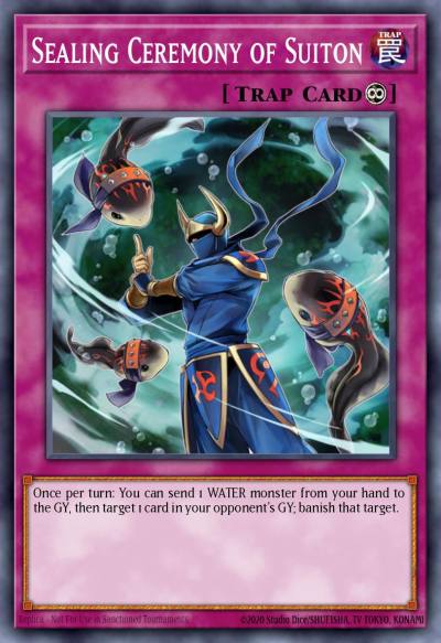 Sealing Ceremony of Suiton Common PHSW-EN080 Photon Shockwave Yugioh card
