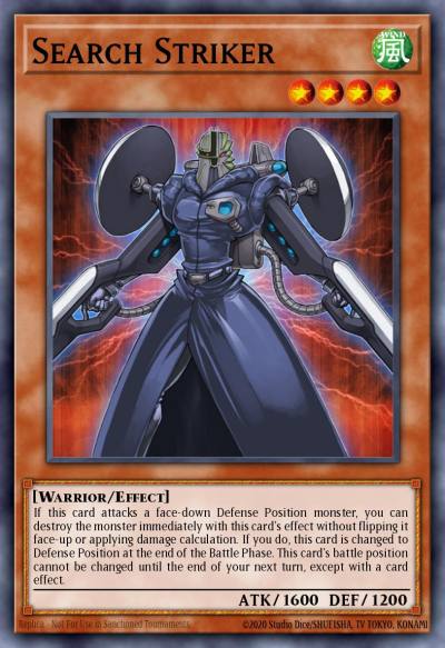 Search Striker Rare CSOC-EN015 Crossroads of Chaos Yugioh card