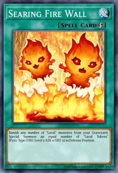 Searing Fire Wall Duel Terminal Normal Parallel Rare DT05-EN044 Duel Terminal 5a Yugioh card