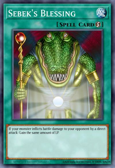 Sebeks Blessing Common SS01-ENB14 Speed Duel Starter Decks Destiny Masters Yugioh card