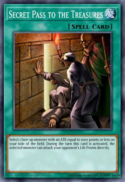Secret Pass to the Treasures Common DB2-EN234 Dark Beginning 2 Yugioh card