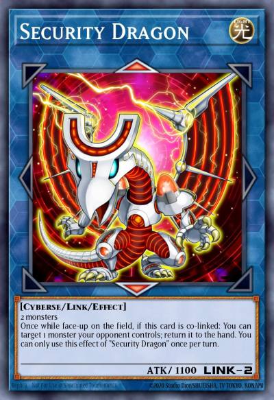 Security Dragon Ultra Rare BLC1-EN043 Battles of Legend Chapter 1 Yugioh card