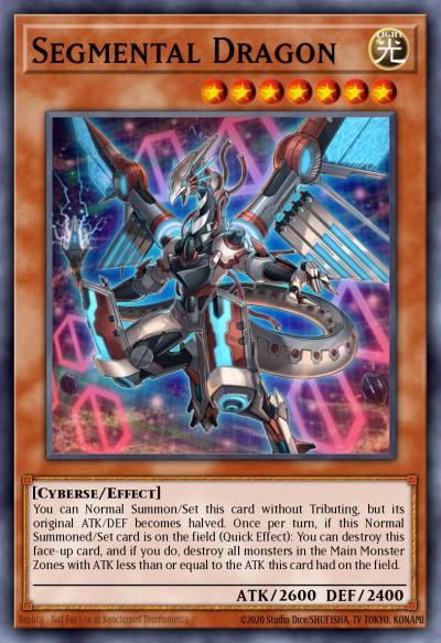Segmental Dragon Ultra Rare SDPL-EN008 Structure Deck Powercode Link Yugioh card