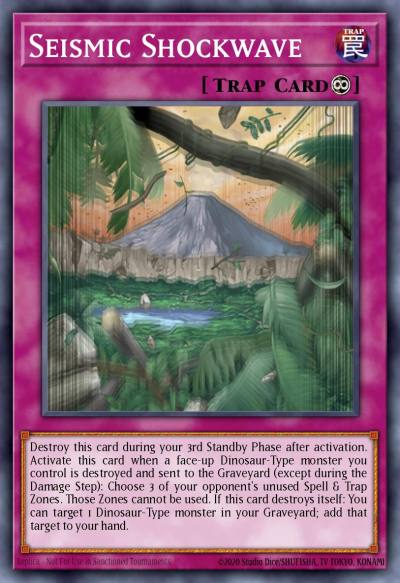 Seismic Shockwave Common LCJW-EN169 Legendary Collection 4 Joeys World Mega Pack Yugioh card