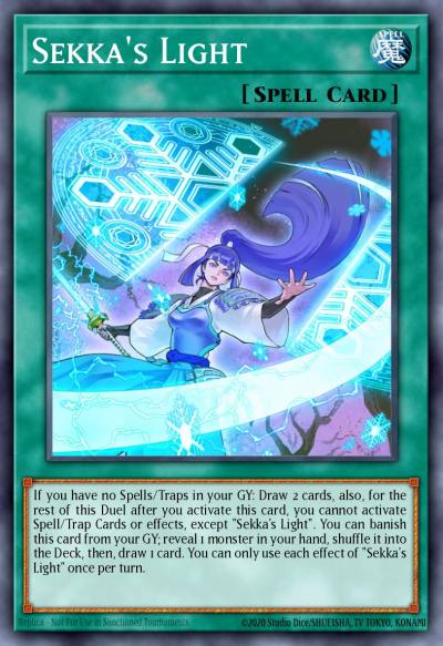 Sekkas Light Prismatic Secret Rare MP19-EN041 2019 Gold Sarcophagus Tin Mega Pack Yugioh card
