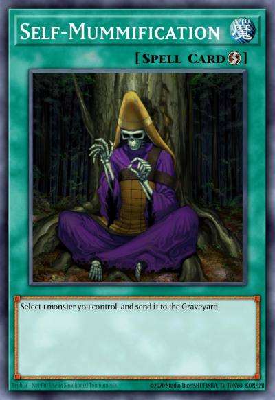 Self-Mummification Common EXVC-EN062 Extreme Victory Yugioh card