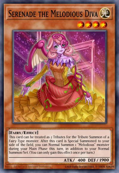 Serenade the Melodious Diva Common MP15-EN129 2015 Mega-Tin Mega Pack Yugioh card