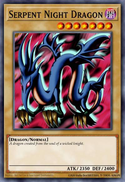 Serpent Night Dragon Common LCJW-EN139 Legendary Collection 4 Joeys World Mega Pack Yugioh card