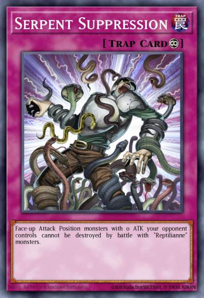 Serpent Suppression Common ABPF-EN066 Absolute Powerforce Yugioh card