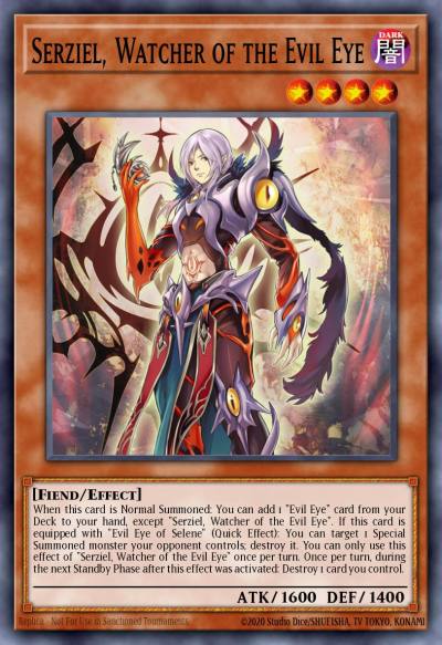 Serziel Watcher of the Evil Eye Ultra Rare MP20-EN232 2020 Tin of Lost Memories Mega Pack Yugioh card