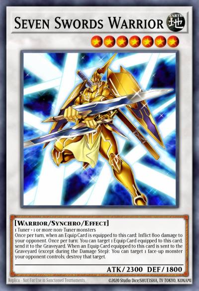 Seven Swords Warrior Ultra Rare JUMP-EN047 Shonen Jump December 2010 subscription bonus Yugioh card