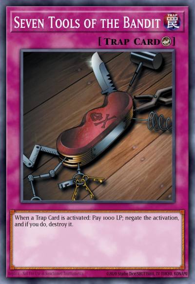 Seven Tools of the Bandit Super Rare DB2-EN075 Dark Beginning 2 Yugioh card