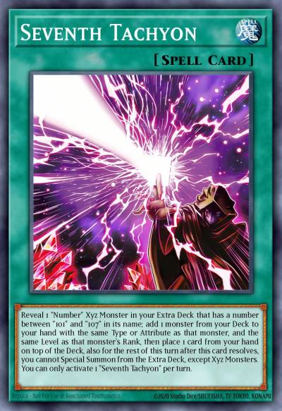 Seventh Tachyon Starlight Rare BLGG-EN126 Battles of Legend: Glorious Gallery Yugioh card