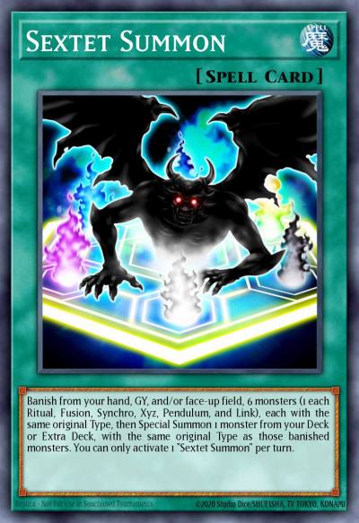 Sextet Summon Common RIRA-EN066 Rising Rampage Yugioh card